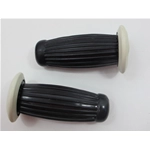 Perillas de color blanco y negro de diámetro mm. 21 para VESPA y LAMBRETTA antiguas