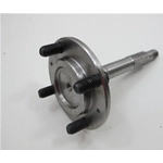 8 inch front wheel axle with 10 mm pin flange for VESPA 125 150 VBB VBA VNA VNB VL VM VN VB1