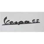 Scritta anteriore in alluminio blu scuro per VESPA 160 GS VSB1T dal 1962 al 1964 lunga 165 mm