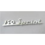 Inscription pour plaque arrière, 135 mm de long, pour VESPA 150 S SPRINT VLB1T de 1965 à 1966 ro 151905