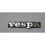 Scritta targhetta anteriore in plastica per scudo VESPA PX PE ARCOBALENO 125 150 200 adesiva satinata r.o. 241012
