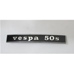 Scritta targhetta posteriore in alluminio per VESPA 50 S in alluminio r.o. 152510