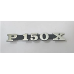 Side plate lettering for VESPA PX P 150 X P150X in aluminum ro 182117