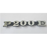 Side plate lettering for bonnet body for VESPA PX PE P 200 E P200E in aluminium ro 181328