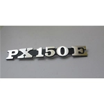 Side plate lettering for VESPA PX 150 E PX150E in aluminum ro 194718