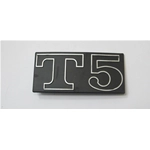 Side plate lettering for bonnet body in aluminium for VESPA 125 PX T5 in aluminium ro 241316