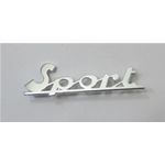 Inscription pour plaque avant VESPA 50 90 125 150 180 SPORT