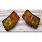 Pair of rear indicators for VESPA 125 150 200 PX PE ARCOBALENO approved