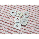 Unterlegscheibe M5 Kotflügelschraube mm 5 x 15 für VESPA Edelstahl Flachschürzen-Typ großer Durchmesser für Kotflügel und verschiedene Anwendungen ro 003055 1 Stück