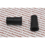 Black protective cap for frame sheaths for VESPA Faro Basso Ostrich