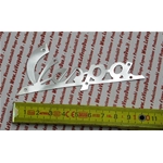 Placa frontal cromada con orificios para remaches para VESPA VNB1T a VNB3T VNA1 VNA2 (producto italiano)
