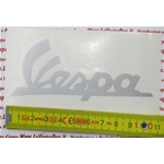 Front plate lettering for VESPA 125 VNB4 5T from 1963 to 1965 in grey PVC adhesive ro 094454 length 105 mm