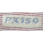 Placa lateral adhesiva de resina para capó de VESPA PX 150 ro 575796