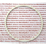 Scheinwerferglasdichtung, Durchmesser 95 mm für VESPA und LAMBRETTA