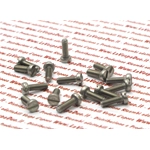 10 viti mm 4x12 a taglio per fissaggio targa VESPA e applicazioni varie