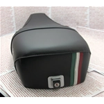 Selle tricolore pour VESPA PX 125 150 200 E ARCOBALENO, modèle frein à disque 2011