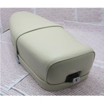 Asiento color marfil con cerradura para VESPA 50 90 125 ET3 PRIMAVERA 50 125 RLN