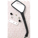 Espejo retrovisor izquierdo universal negro para Vespa 60s 70s 80s 90s PX Sprint Vespa 50