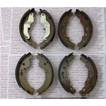 Serie ganasce FERODO freno anteriore e posteriore completa per APE POKER 420 BENZINA DIESEL VTL 500 QUARGO dal 1993