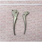 Paire de leviers de frein et d'embrayage pour VESPA 98 125 V1T V15T V30T V33T, feu de croisement, levier de vitesse et câbles, Roman Holidays