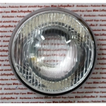 SIEM front headlight assembly Ø 105 mm for VESPA 150 VL2T 1955 1956 complete with chrome frame and lamp holder ro 025483
