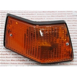Freccia indicatore TRIOM posteriore sinistro arancio per VESPA PX 80 100 125 150 200 E ARCOBALENO ETS T5 con lampadina