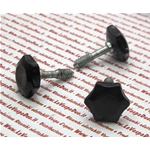 Pomello vite perno per sella singola VESPA 50 N L R prima serie 125 PRIMAVERA ET3 galletto r.o. 015540