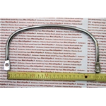 Chrome passenger seat handle for VESPA wheelbase 23.5 cm