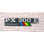 Inscription sur la plaque latérale pour VESPA PX 200 E ELESTART PX200E ARCOBALENO ELESTART ro 198658