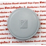 Cache-compteur gris avec emblème carré, type 1, pour VESPA 50 90 V5A1T NLR V9A1T ro 152342