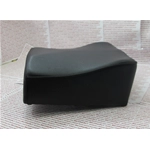 Cuscino posteriore sagomato nero per VESPA 125 150 cc V30T V33T VM1/2T VU1T VN1/2T 150 cc VL1/2/3T VB1T dal 1951 al 1958 completo di piastre per il fissaggio