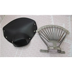 Sella posteriore nera completa per VESPA V1T V15T V30T V33T VM VN VL VB VBB VNB adattabile su tutti i modelli