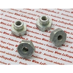 Dado M8 a gradino fissa ruota per VESPA 98 dal 1946 diametro interno mm 8 chiave mm 19