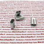 Aluminum clamp double tube terminal for fixing gear sheaths for VESPA 50 80 90 125 150 160 180 200 VBB SPRINT PRIMAVERA ET3 ro 121016