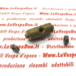 Perno con rondelle di scorrimento accelleratore VESPA 125 VM1 VM2 VN1 VN2 VL1 VL2 VL3 STRUZZO APE AB3 AB4 comando pattino filo gas manubrio r.o. 020040 calessino fondo di magazzino