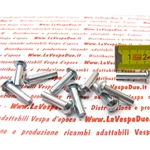 10 Rivets mm 4.4X18.5 in galvanized iron for fixing the flywheel cam ro 150184 for VESPA 50 80 90 125 150 160 180 200 NLR SPECIAL ET3 PRIMAVERA GT SPRINT PX GL VBB VNB