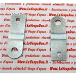 Kit de fixation pour réservoir d'essence des VESPA 150 GS VS1T, VS2T, VS3T, VS4T et VS5T (paire de plaques et clips galvanisés).