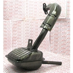 Original type muffler for VESPA 50 NLR SPECIAL 90 not approved ro 137655 132106 adaptable VESPA 125 PRIMAVERA ET3 ro 120218 1202184 112501 100119 071108