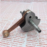 Albero motore completo VESPA 98 125 V1T A V15T V30T V33T DAL 1948 AL 1952 APE 125 A1T A15T r.o. 610217M made Italy