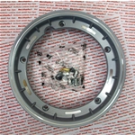 Jante tubeless grise, modèle sport, pour VESPA 50 125 150 200 SPECIAL PRIMAVERAS ET3 ELESTART PX PE SPRINT T5 etc....