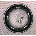 Jante tubeless noire, modèle sport, pour VESPA 50 125 150 200 SPECIAL PRIMAVERAS ET3 ELESTART PX PE SPRINT T5 etc....