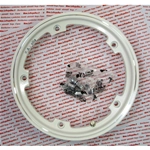 Jante tubeless blanche modèle marguerite pour VESPA 50 125 150 200 SPECIAL PRIMAVERAS ET3 ELESTART PX PE SPRINT T5 etc....
