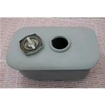 Réservoir de carburant complet avec bouchon pour véhicule utilitaire VESPA 125 U VU1T, année 1953