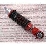 Ammortizzatore anteriore CARBONE rinforzato sportivo con corpo rosso e molla nera VESPA 50 90 125 N L R SPECIAL ET3 PRIMAVERA