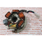 Stator for PIAGGIO 6-pole engines with plate for VESPA PX 125 150 200