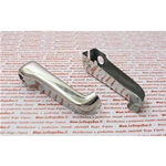 Coperchio in acciaio cromato per pedale comando freno posteriore cromato VESPA 125 150 160 180 200 VNA VNB VBB VBA SPRINT RALLY TS ecc...