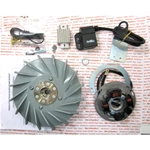 PINASCO 25356856 FLYTECH electronic ignition for VESPA VL1T VL2T VL3T VM1T VM2 VB1 ostrich headlight low mixture 5%