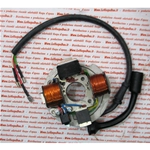 4-pole stator coil support for VESPA PK 50 S without electric starter ro 199491 199481