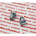 Vite tappo carico scarico olio motore per VESPA 80 125 150 200 PX PE ARCOBALENO PIAGGIO 50 CIAO SI BRAVO BOXER r.o. 030280