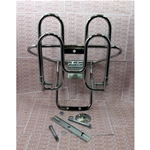 Rear luggage rack with wheel holder for VESPA 50 90 125 NLR SS SPECIAL ET3 PRIMAVERA